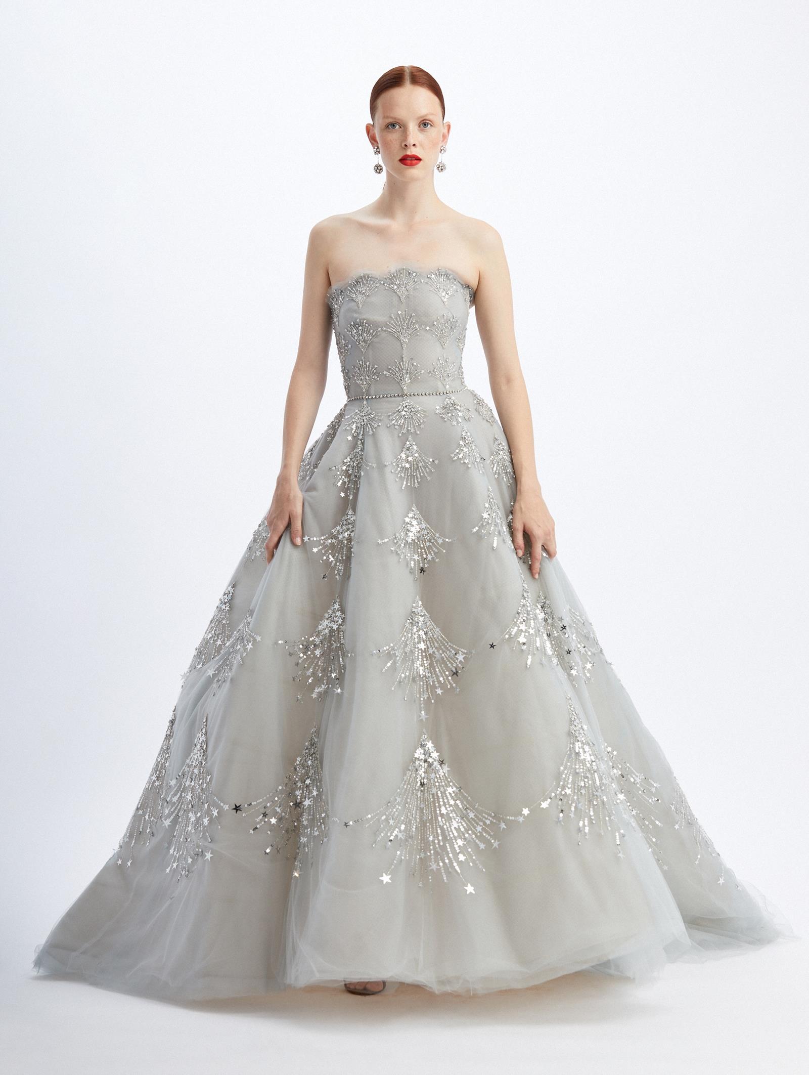 Celestial Embroidered Ball Gown| Gowns ...